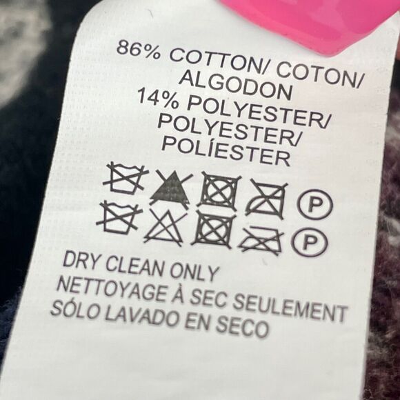 Lucky Brand Intarsia Aztec Geometric Print Waterfall Cardigan XS - Picture 12 of 12